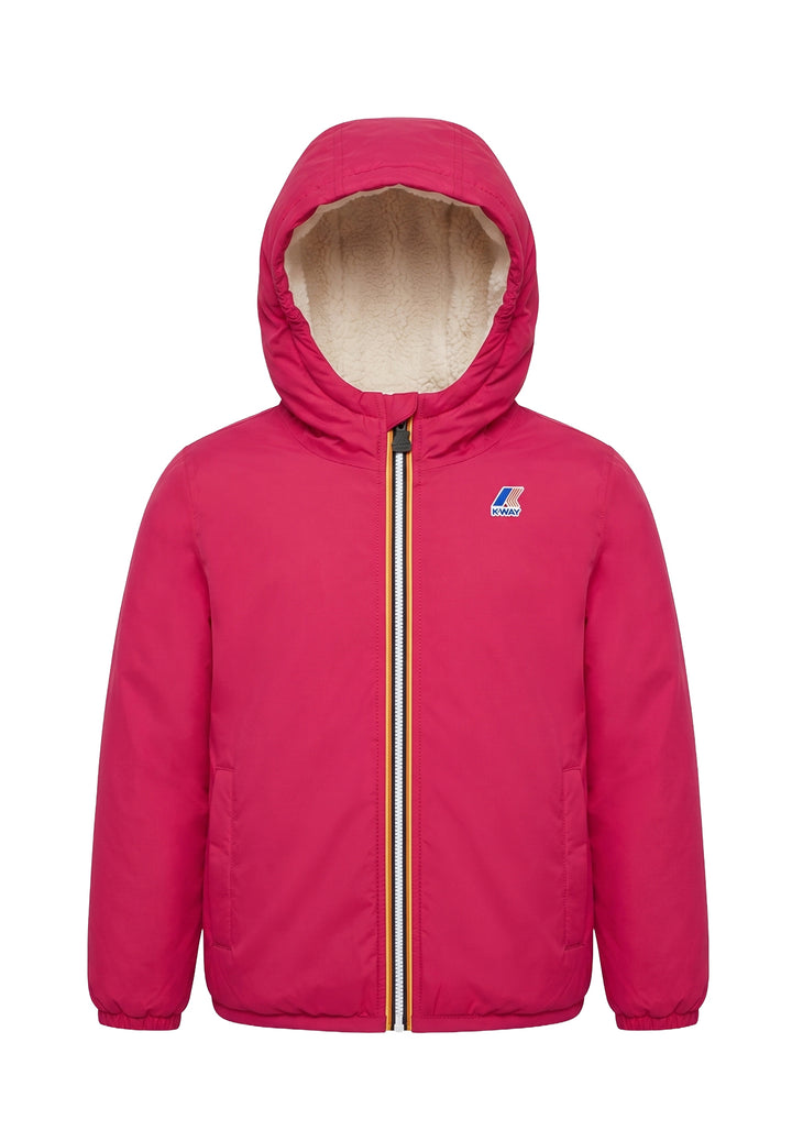 Fuchsia jacket for girls