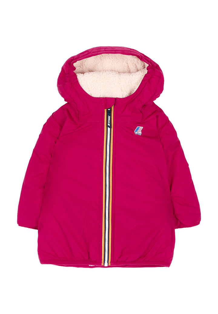 Fuchsia jacket for baby girl