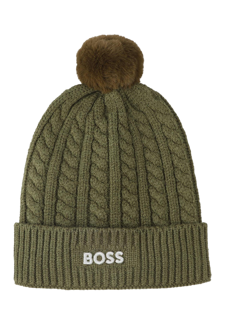 Green baby hat