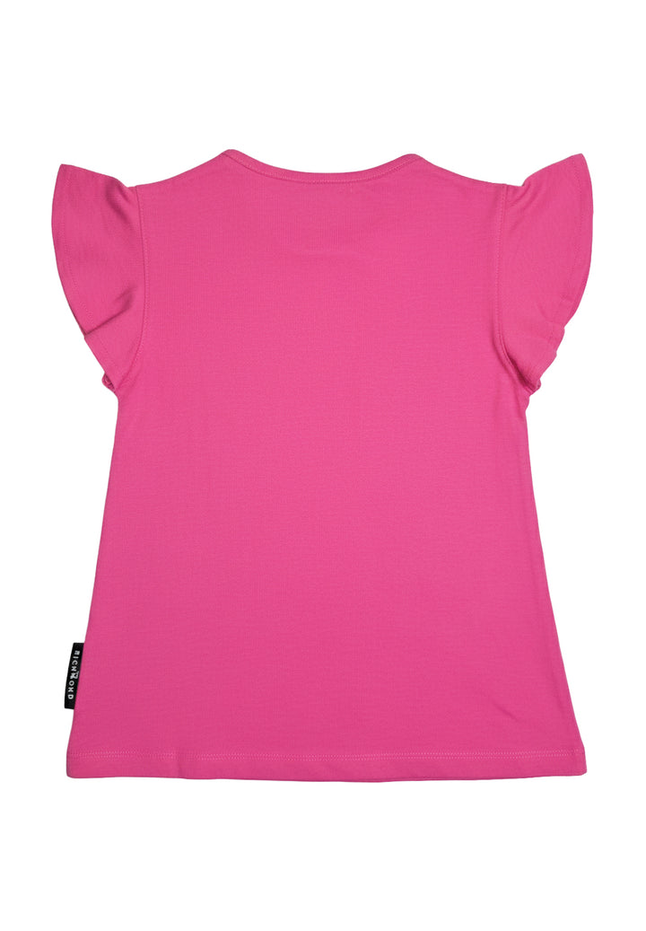 Fuchsia-T-Shirt für Mädchen