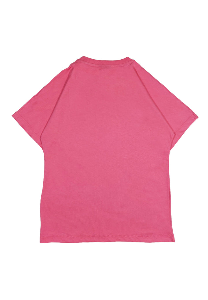 Camiseta rosa para niña