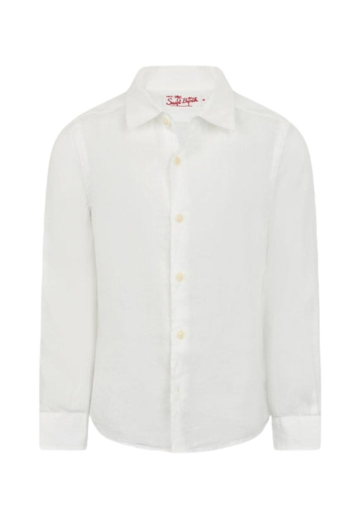 White linen shirt for boy