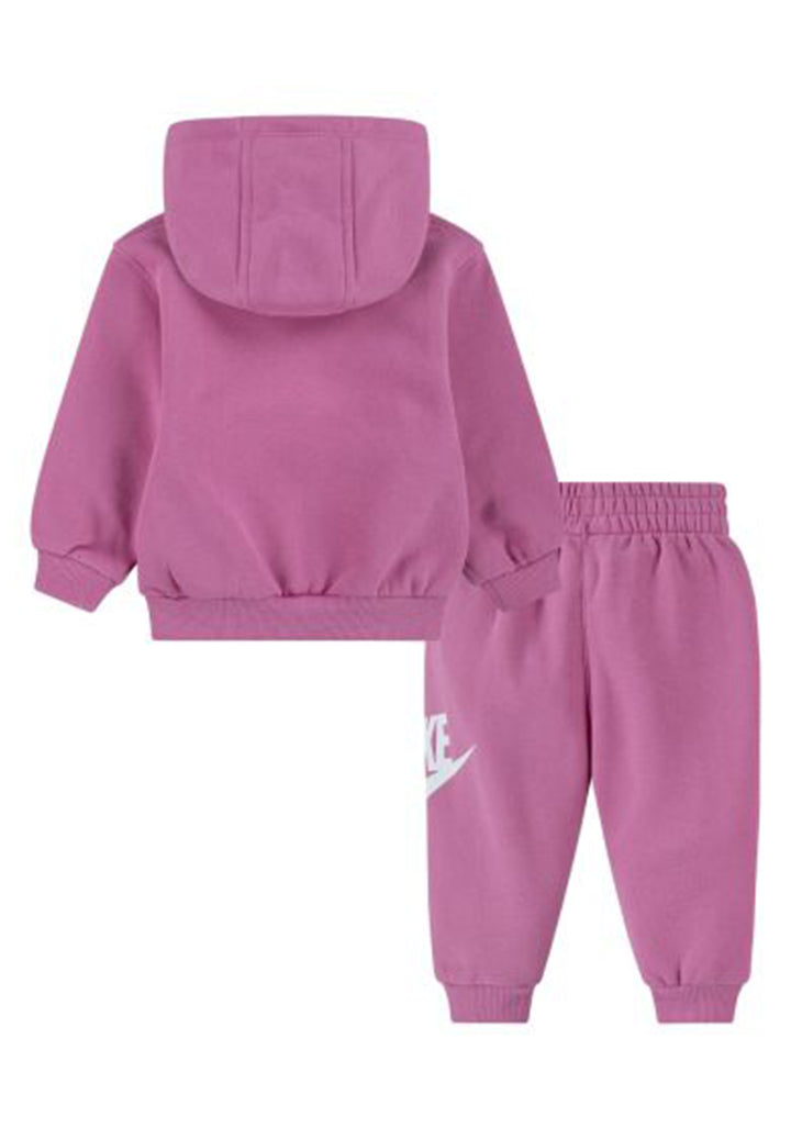 Fuchsiafarbenes Sweatshirt-Set für Babymädchen