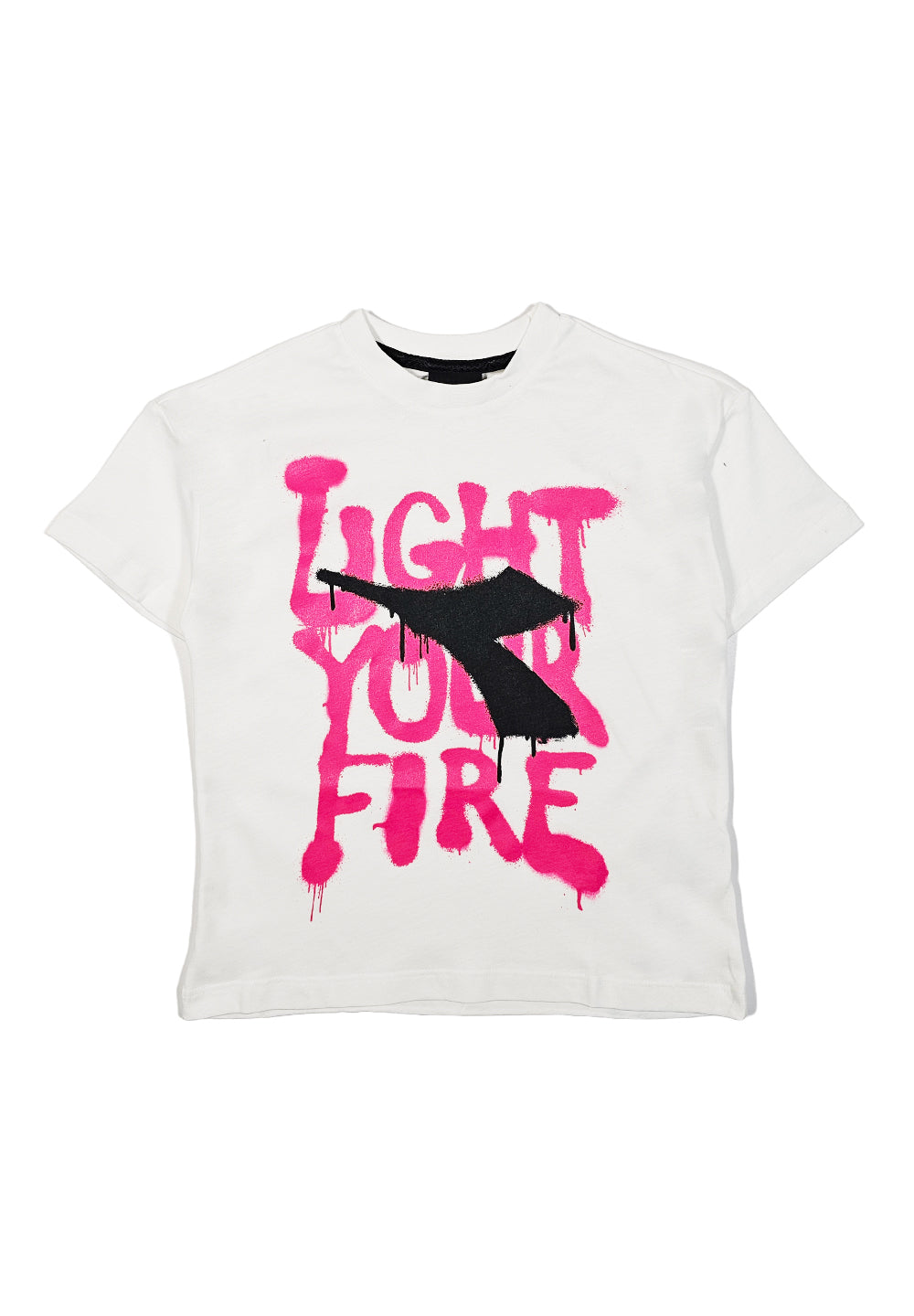 T-shirt bianca per bambina - Primamoda kids