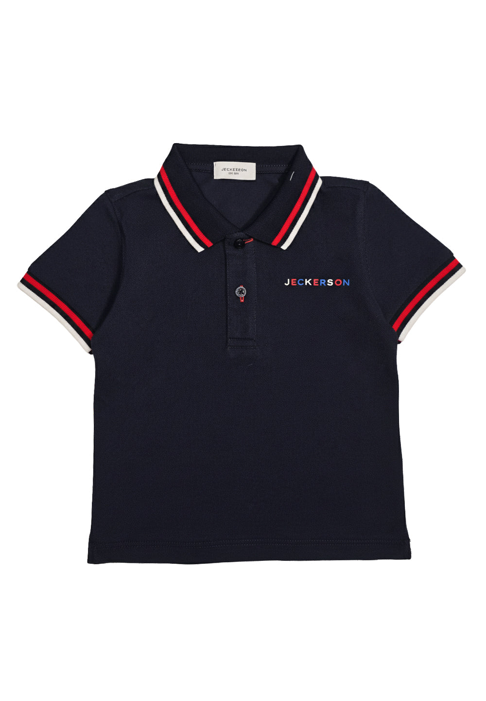 Blaues Poloshirt für Neugeborene
