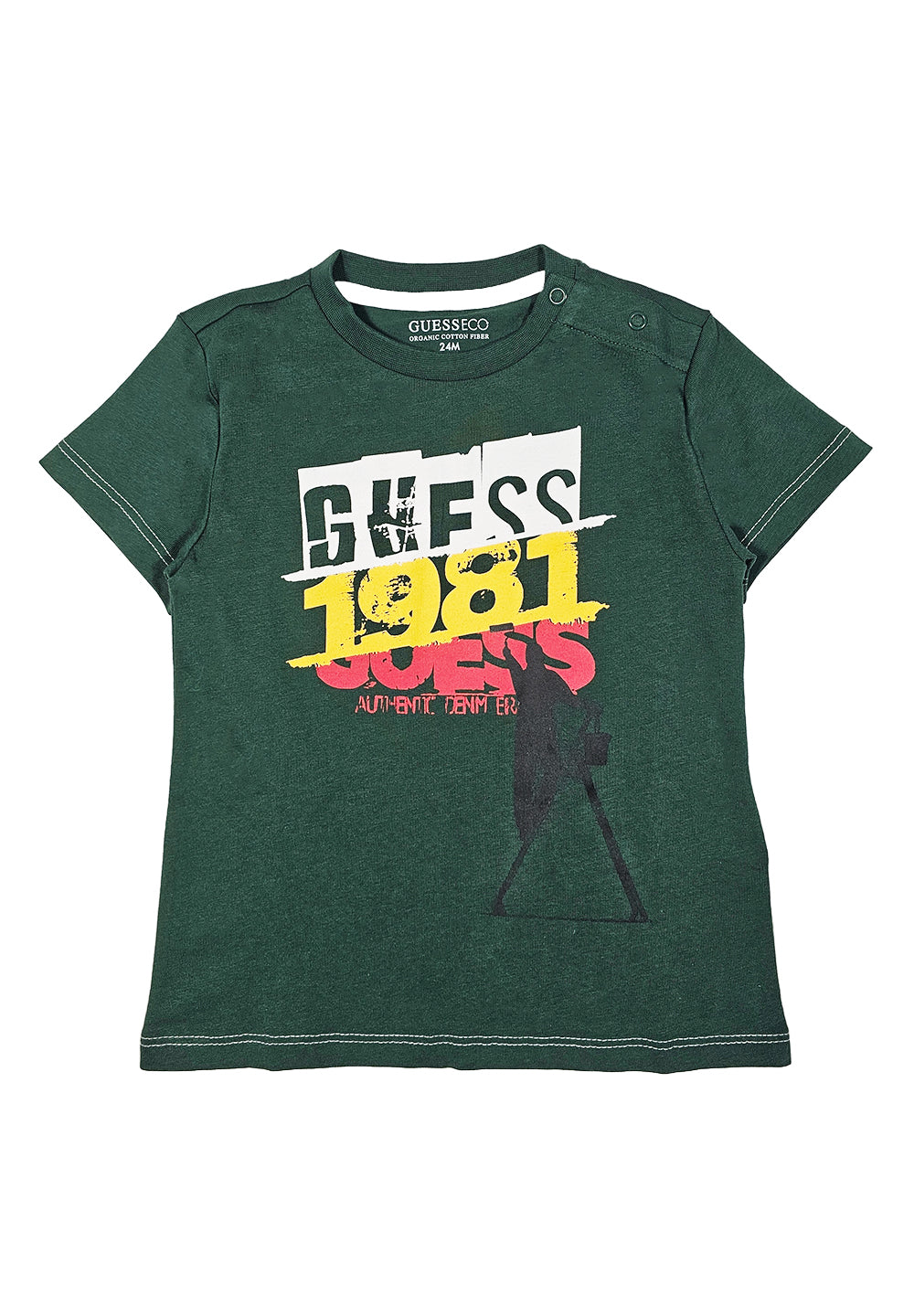 T-shirt vert pour nouveau-nés