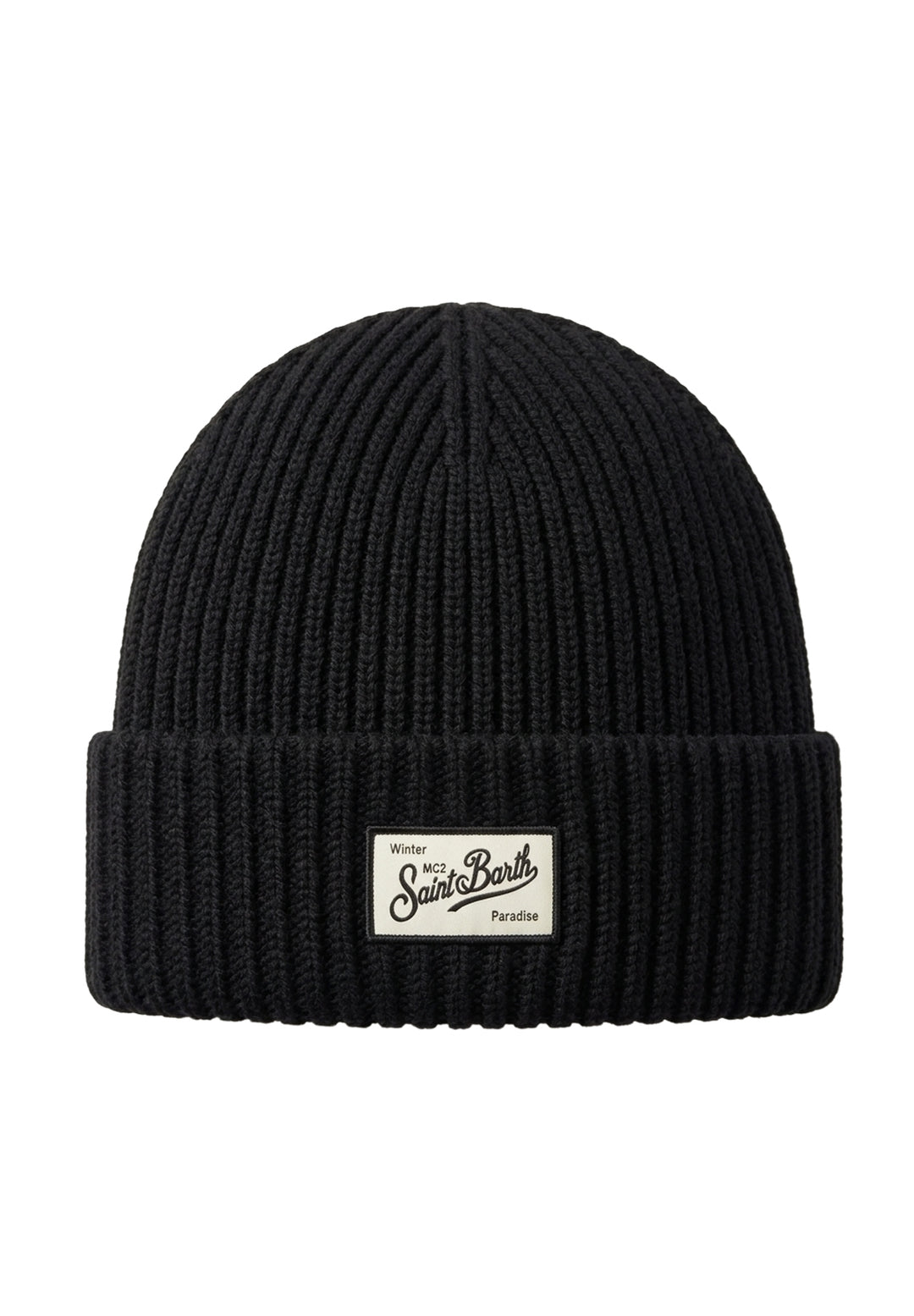 Schwarze Unisex-Mütze