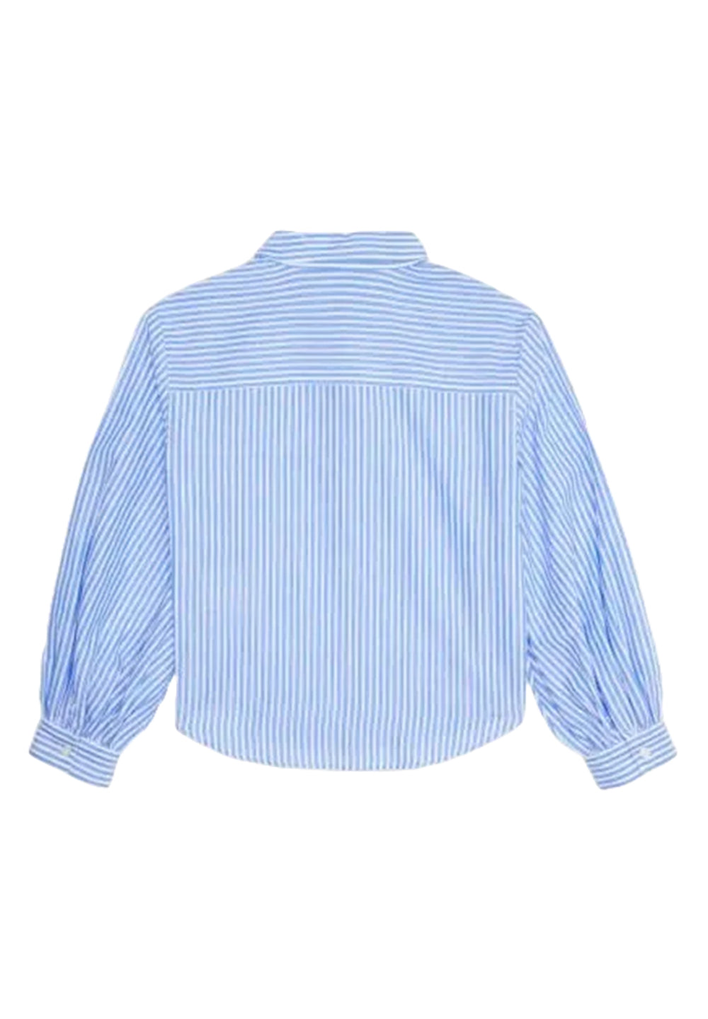 Chemise bleue pour fille