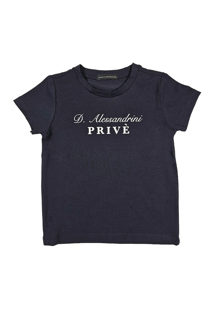 T-shirt blu per neoanto - Primamoda kids