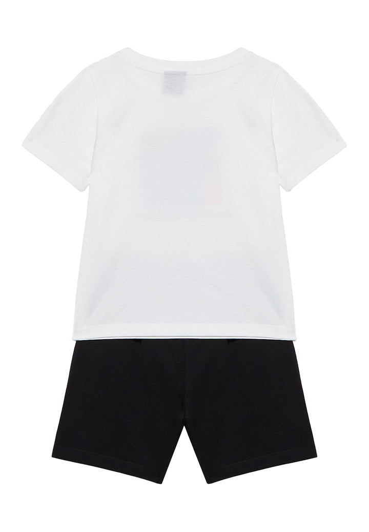 Black and white outfit for baby boy