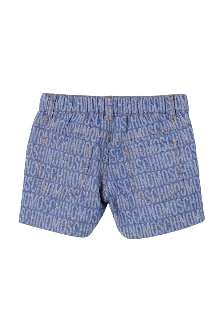 Bermuda en jean bleu pour nouveau-né