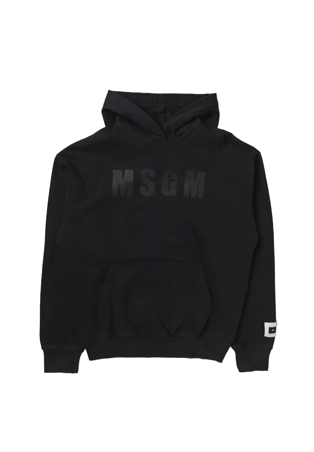 Sweat à capuche noir pour enfants