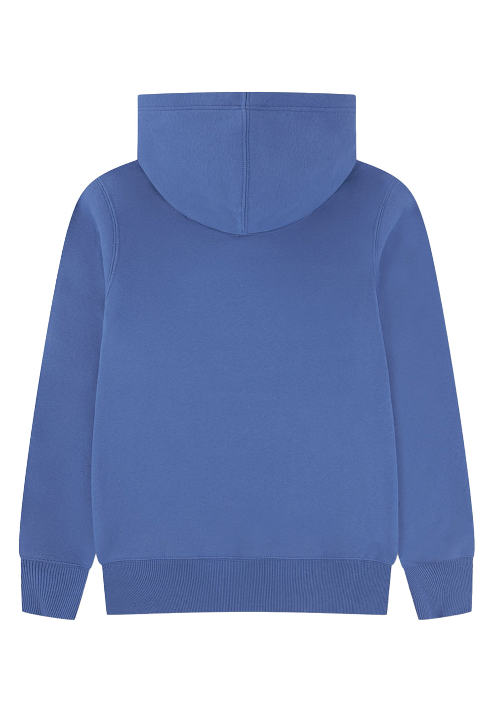 Sudadera con capucha azul para niño