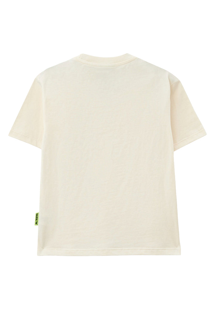 Unisex cream t-shirt