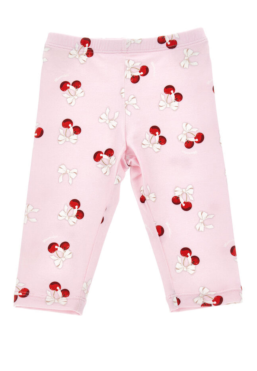 Pink baby leggings