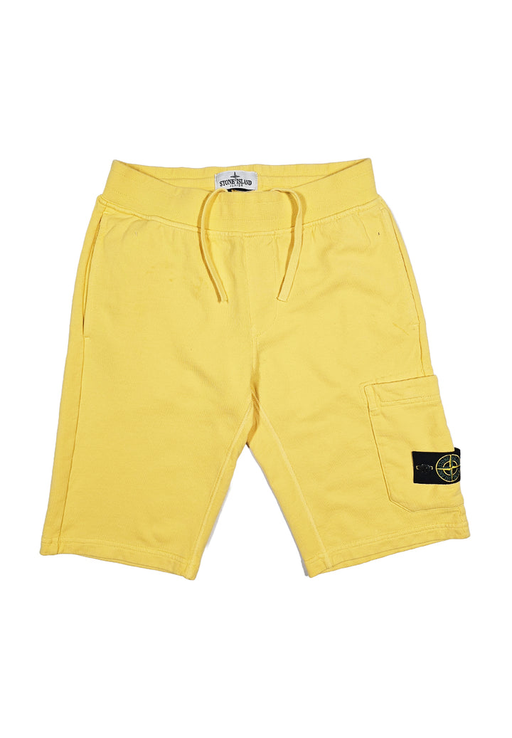 Bermuda felpa giallo per bambino - Primamoda kids