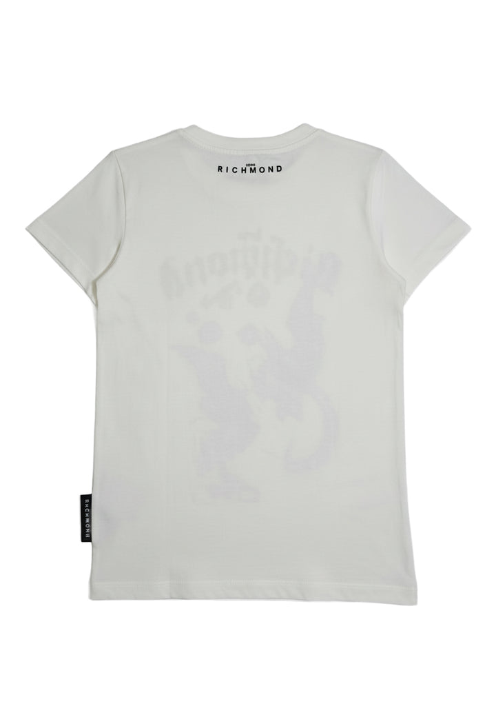 White t-shirt for children