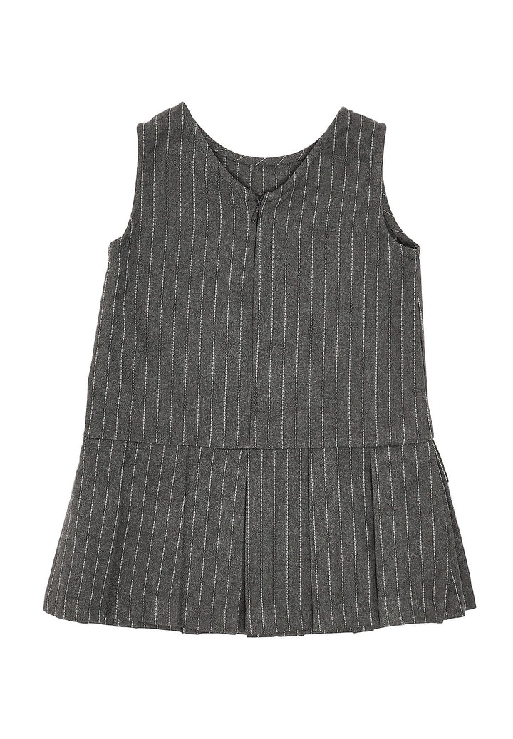 Robe grise pour petite fille