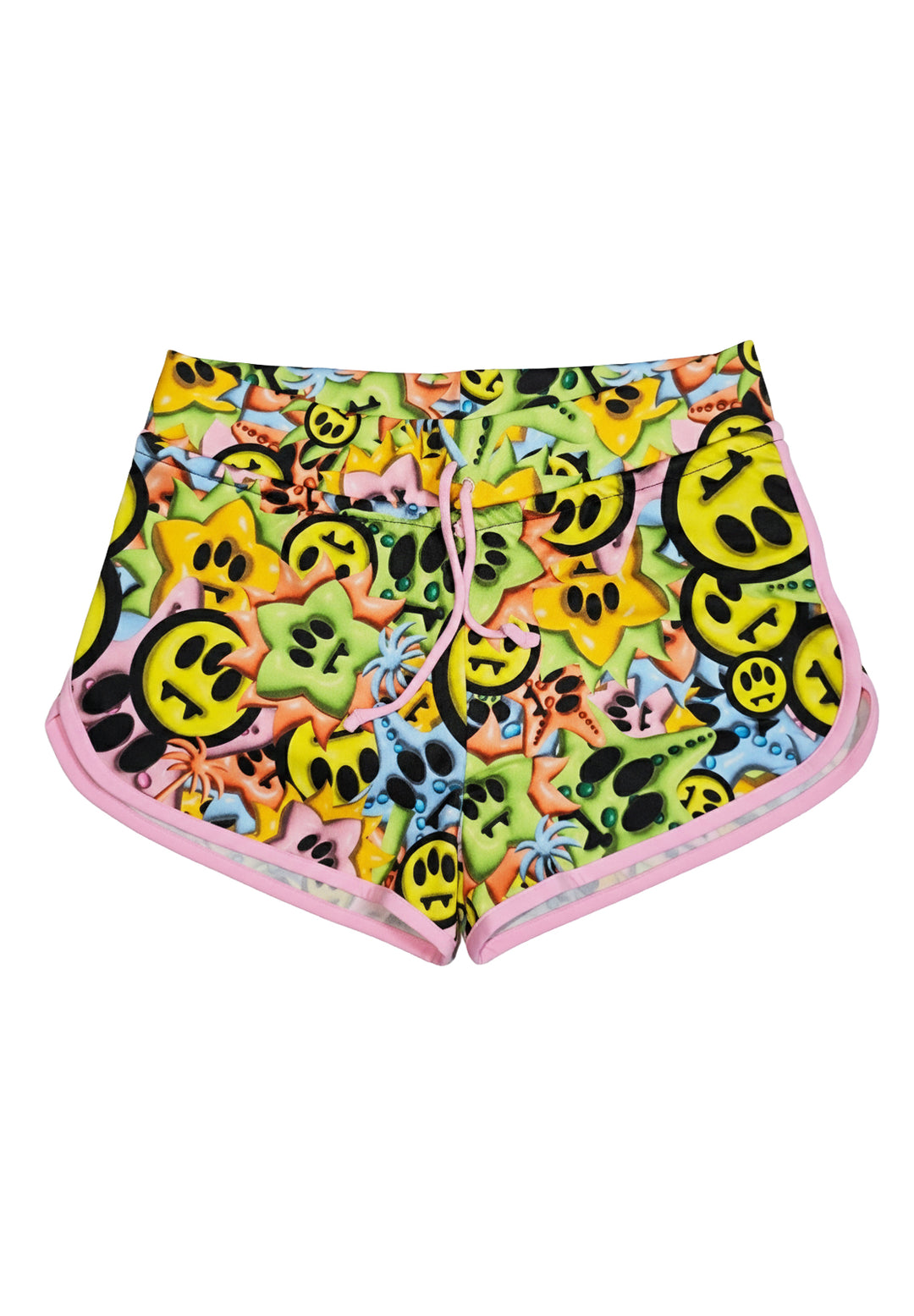 Short multicolore pour fille