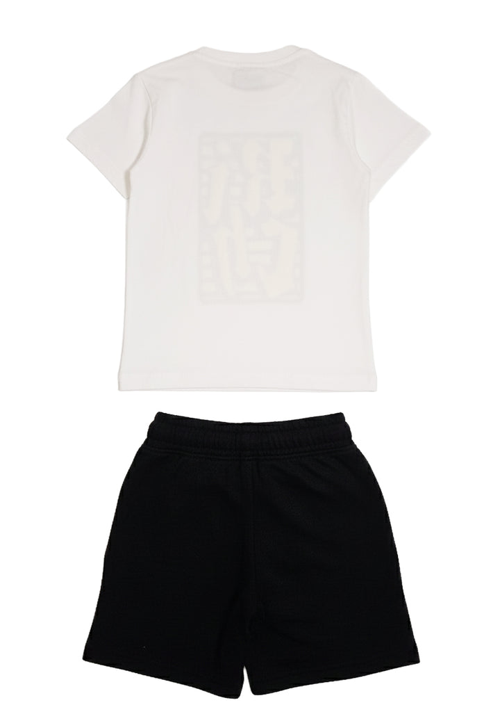 Black and white outfit for a boy