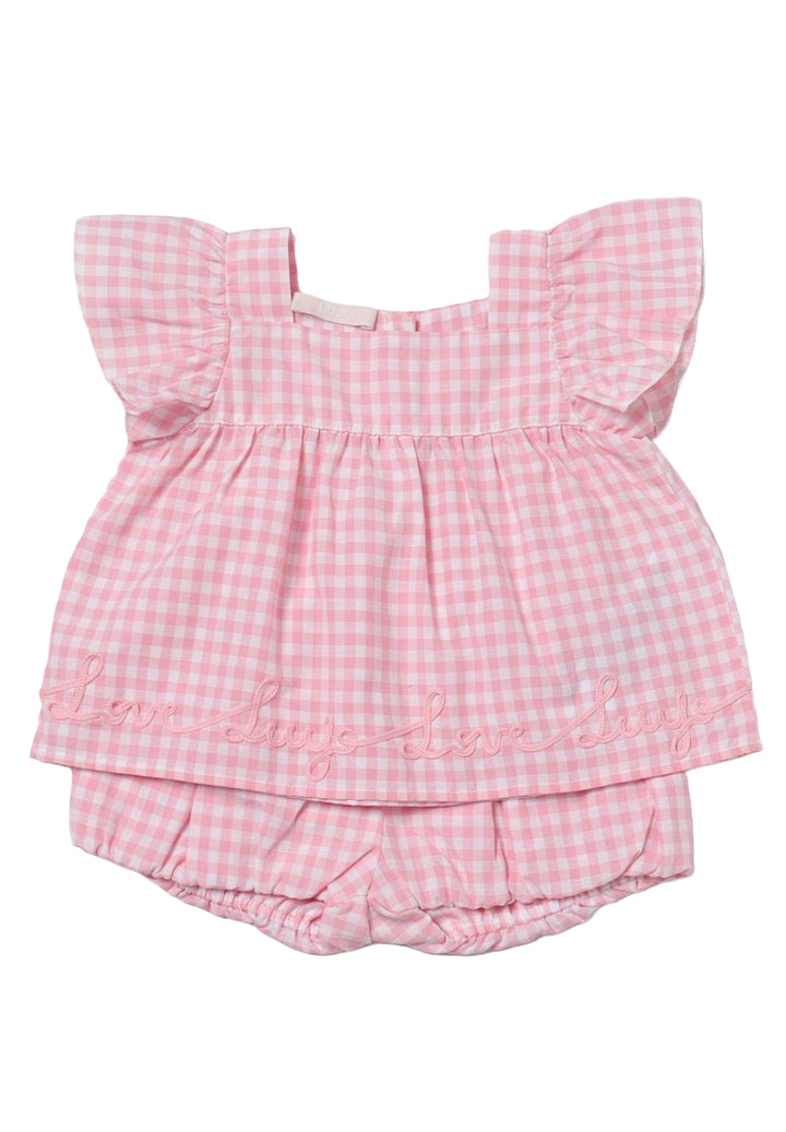Rosa Outfit für kleine Mädchen
