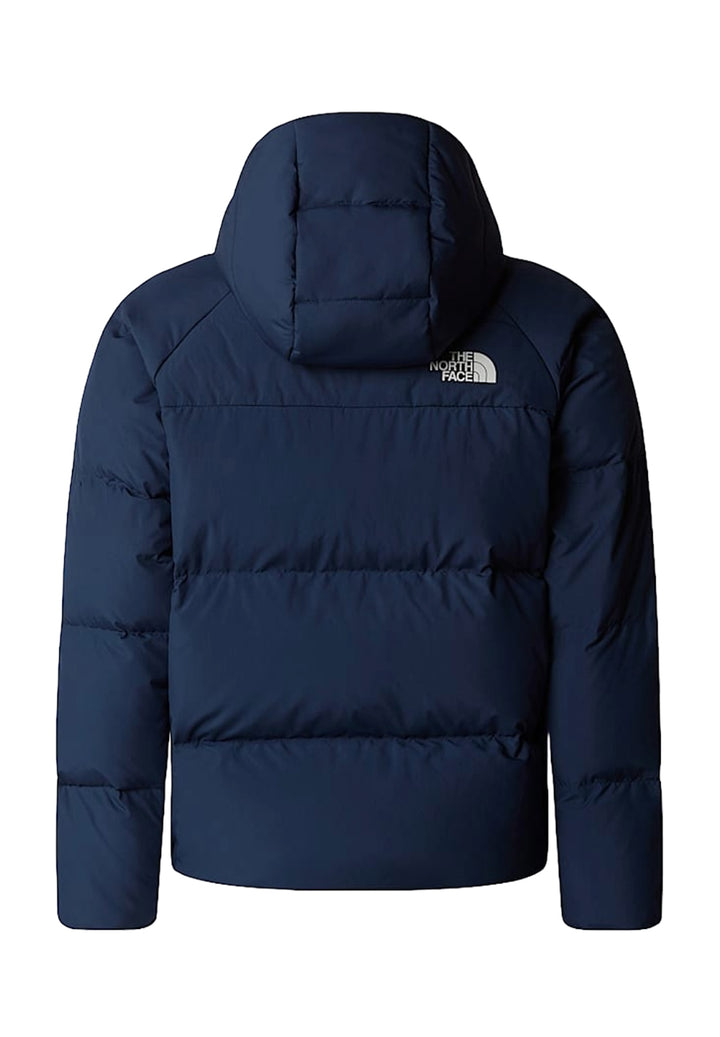 Chaqueta de plumón azul para niño