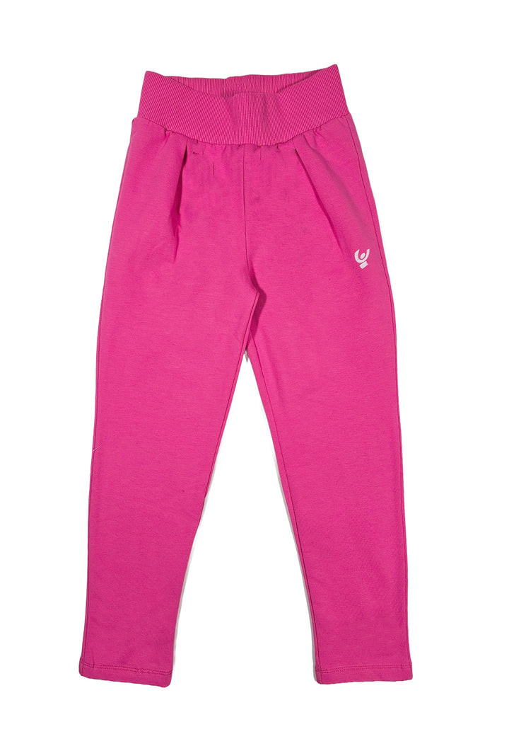 Fuchsia sweatpants for girls