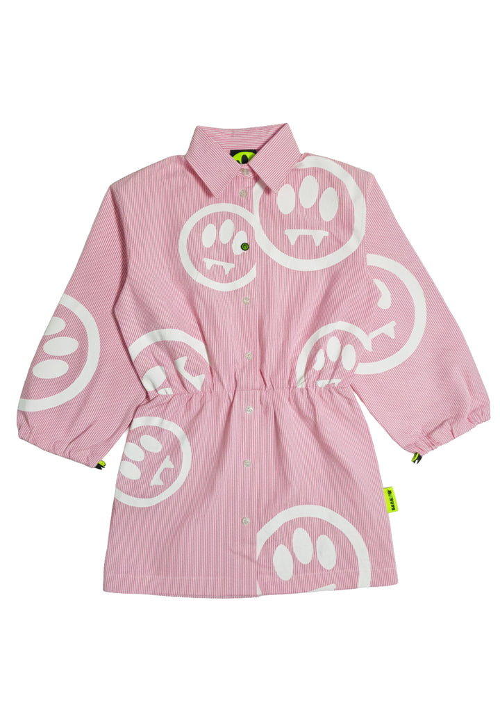 Vestido rosa para niña