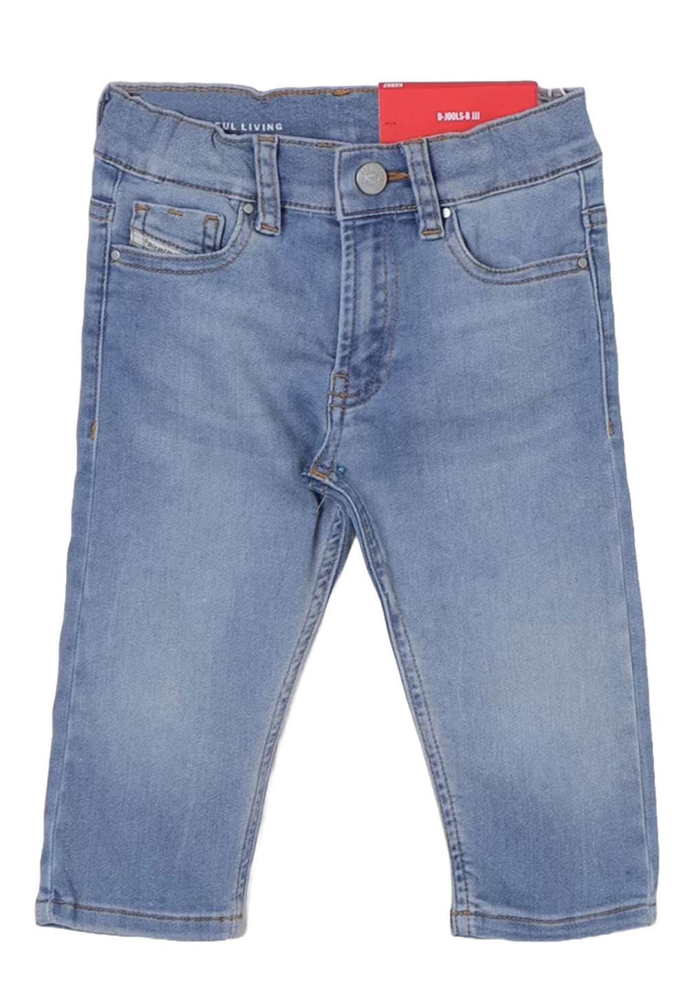 Jeans de mezclilla azul para bebé