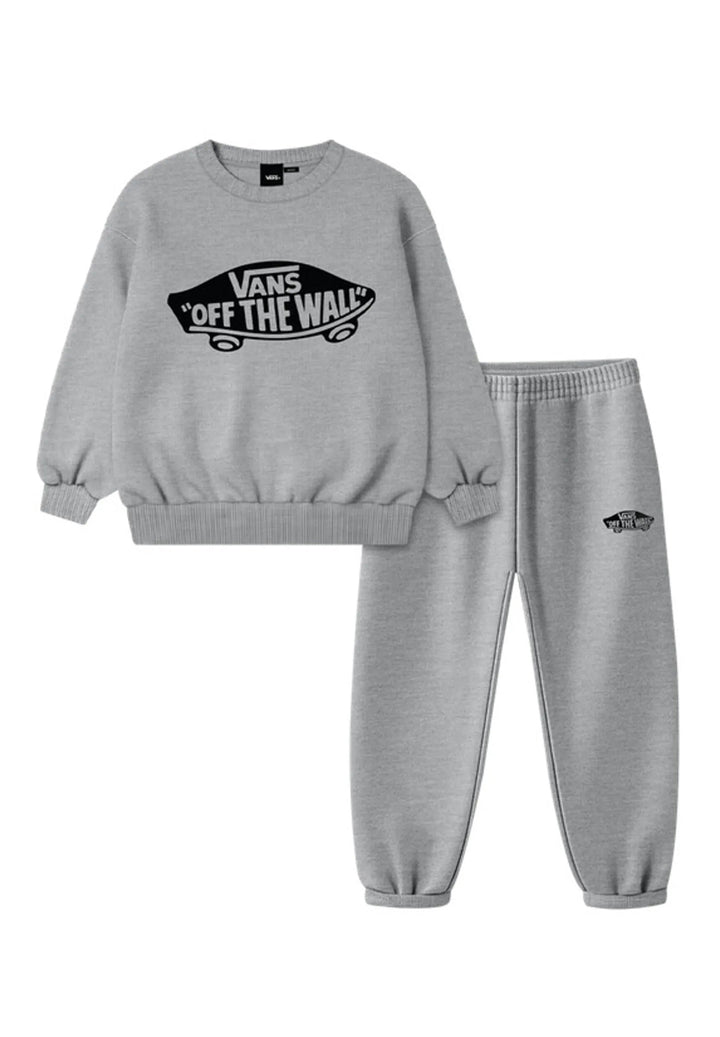 Conjunto de sudadera gris para niño