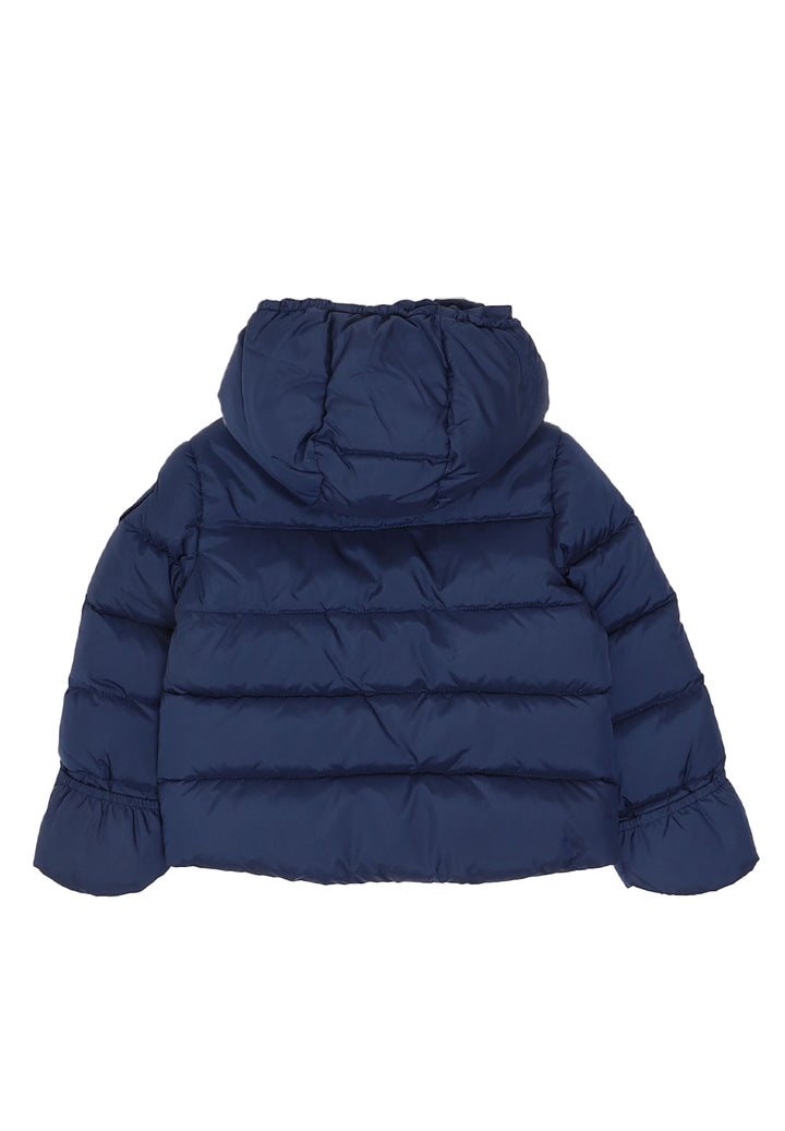 Blaue Jacke für Neugeborene