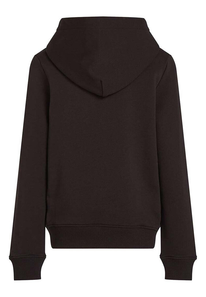 Sweat-shirt ras du cou unisexe noir