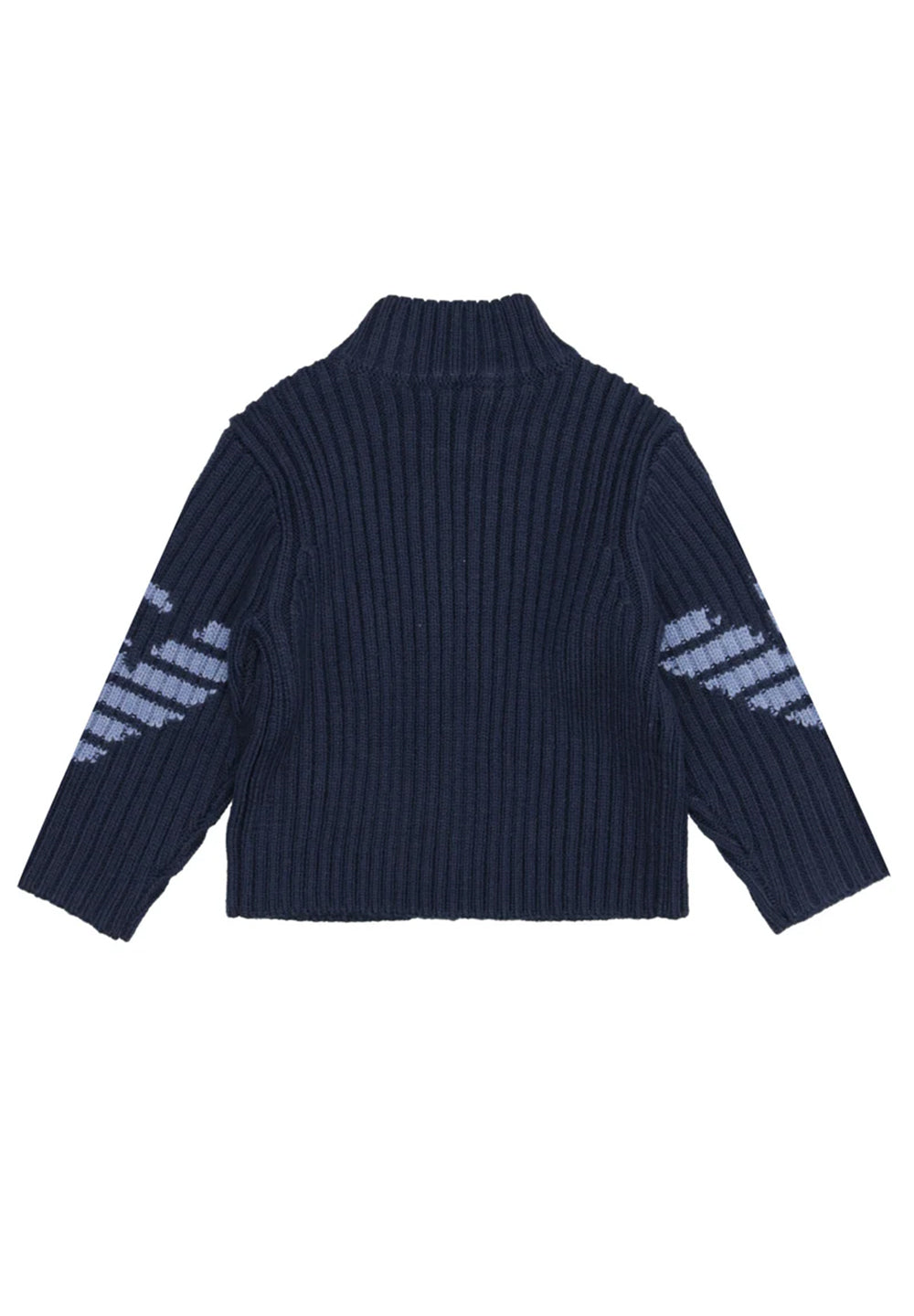 Cardigan bleu marine pour nouveau-nés