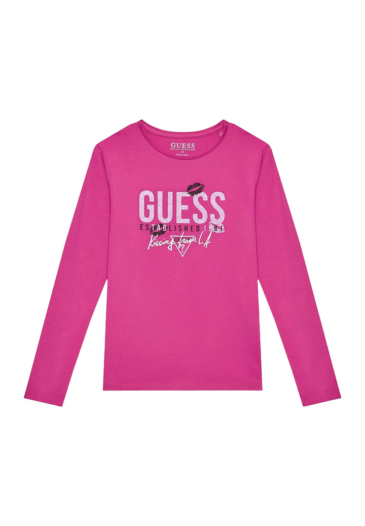 T-shirt fuchsia pour fille