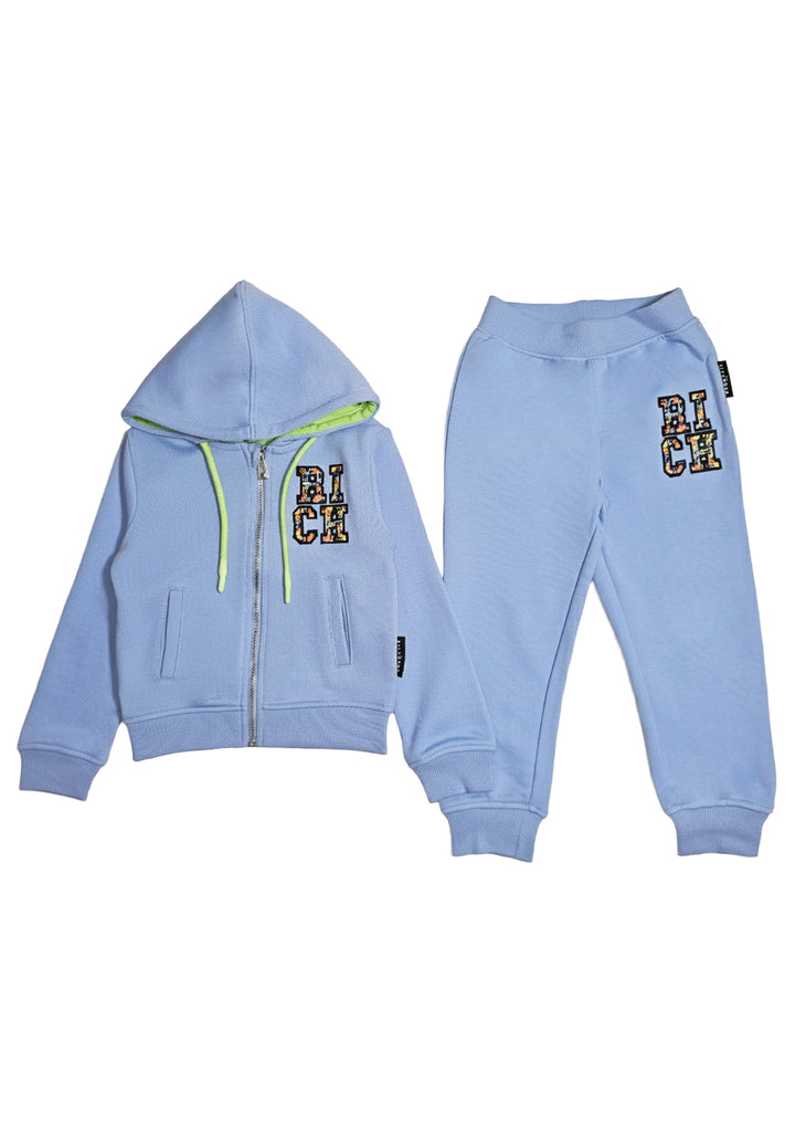 Light blue baby tracksuit