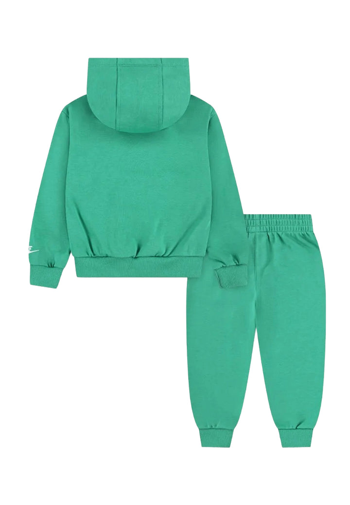 Grünes Sweatshirt-Set für Neugeborene