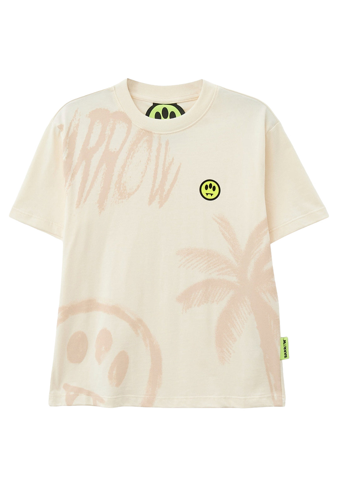 Unisex cream t-shirt