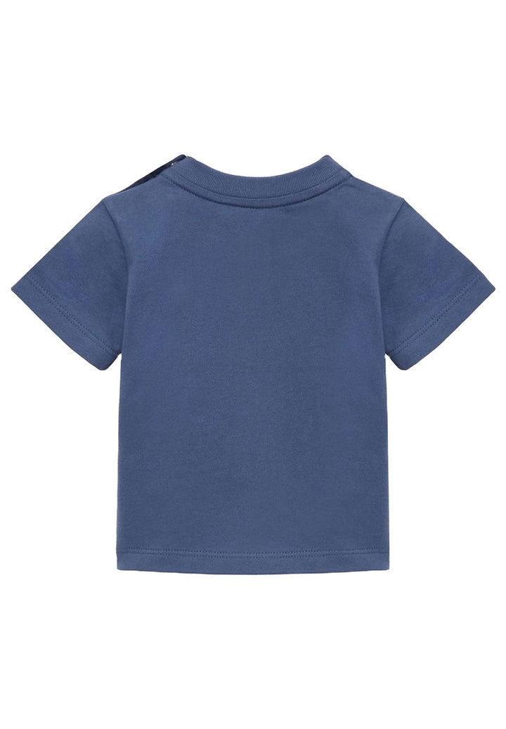 Camiseta azul para recién nacido