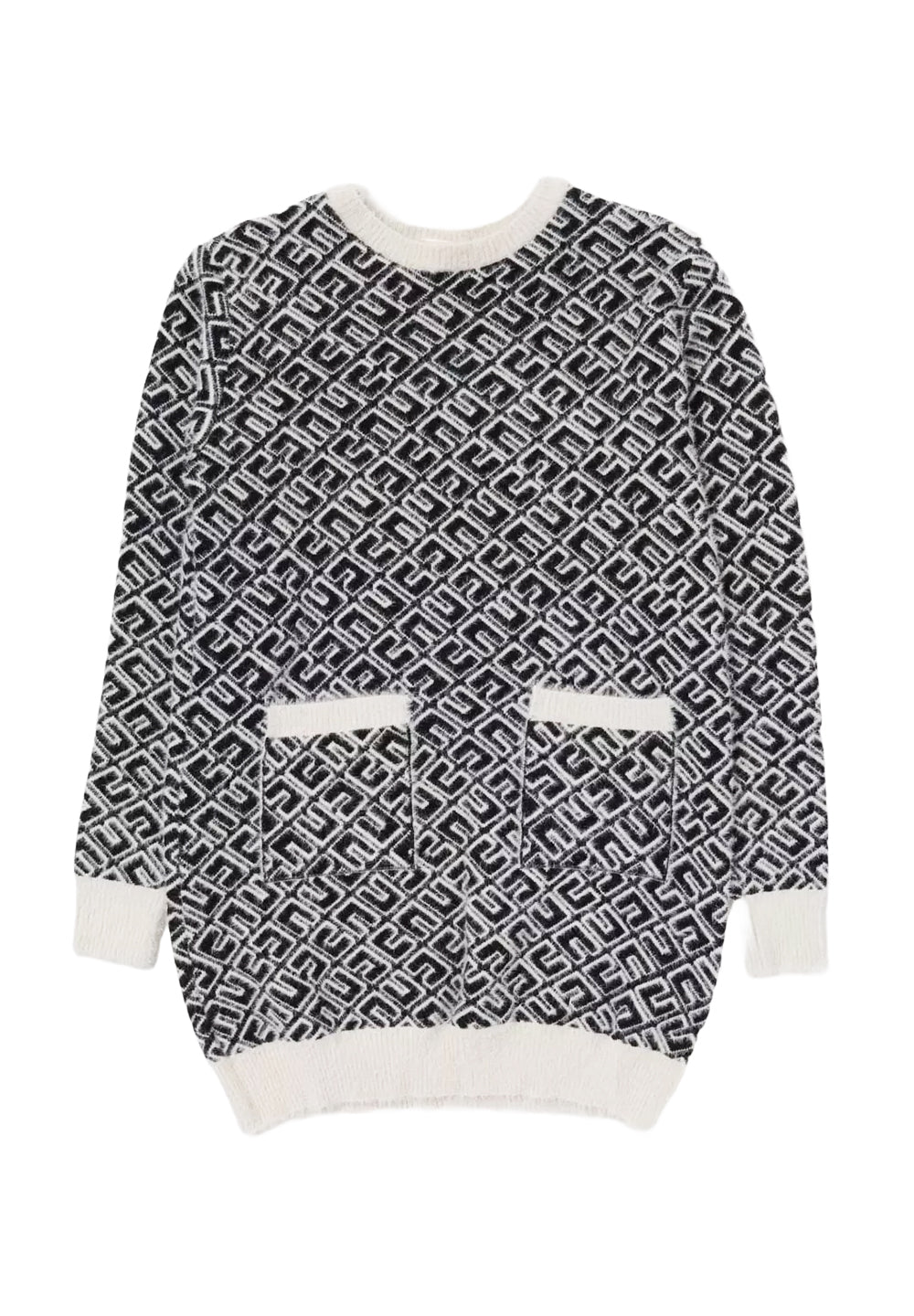 Black and white dress for girls