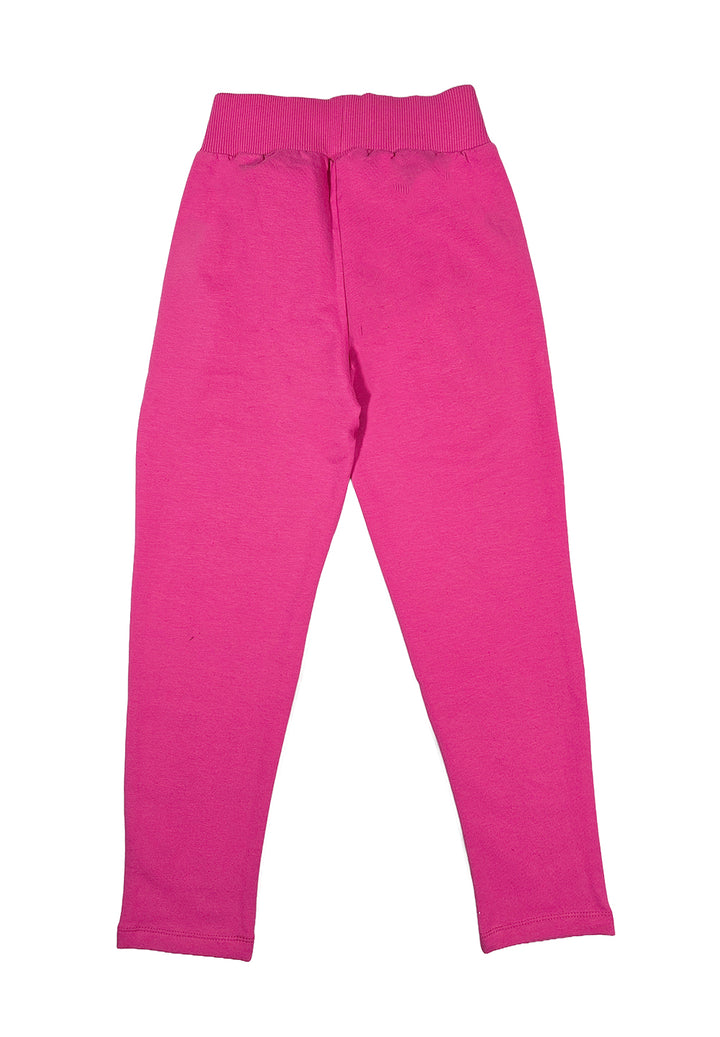 Fuchsia sweatpants for girls