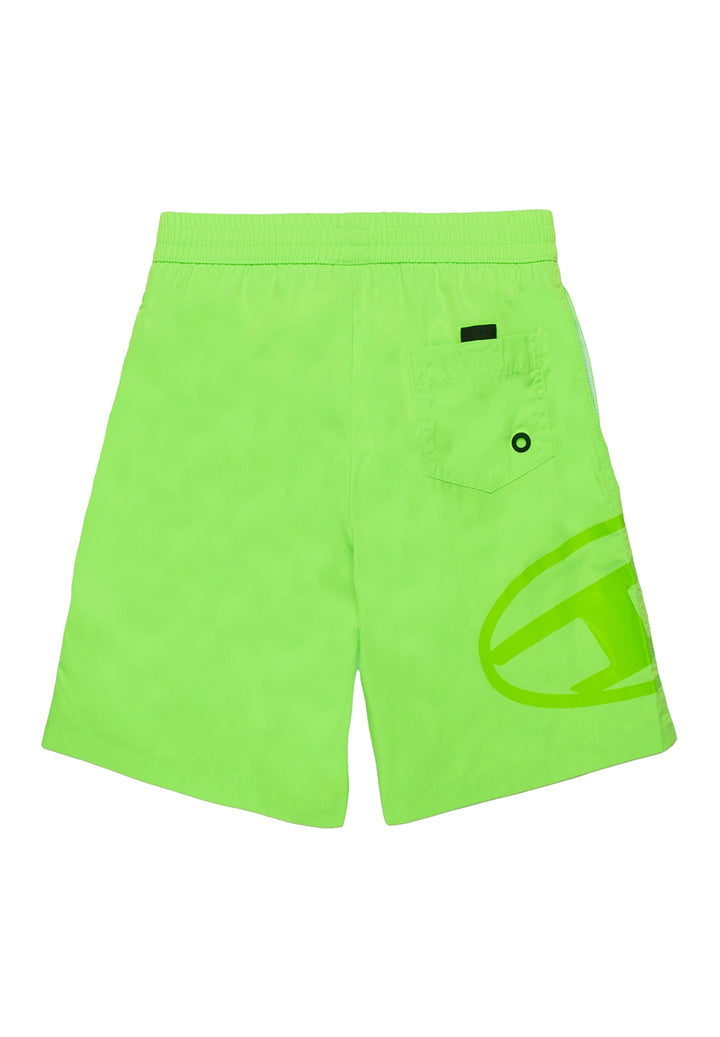 Neon green costume for child