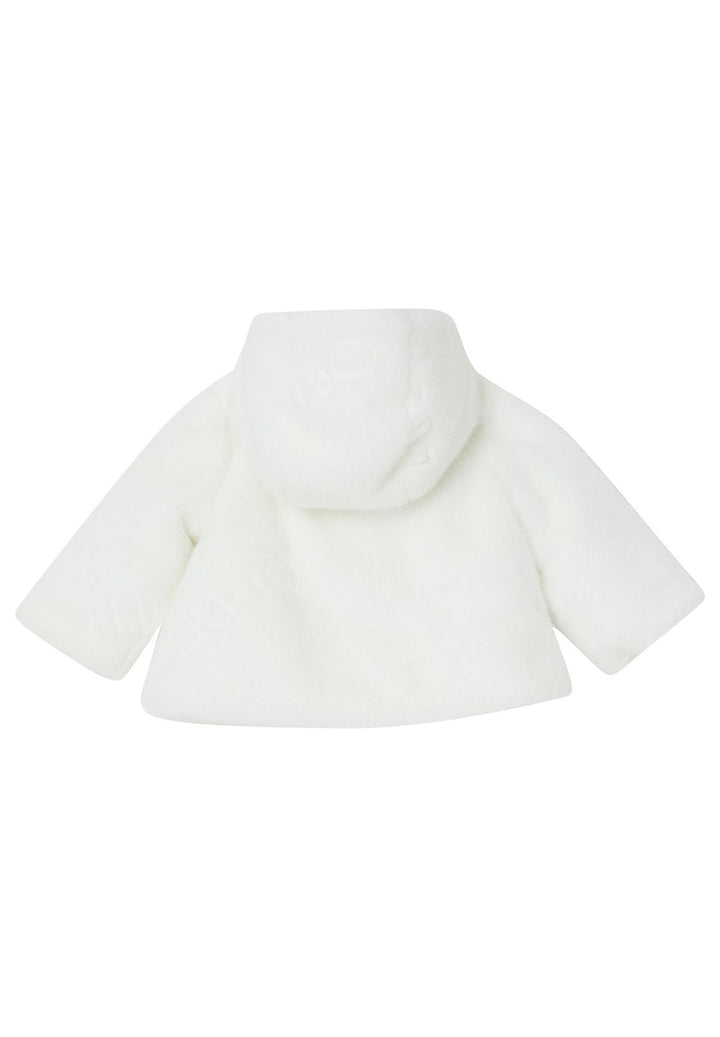 White baby girl jacket