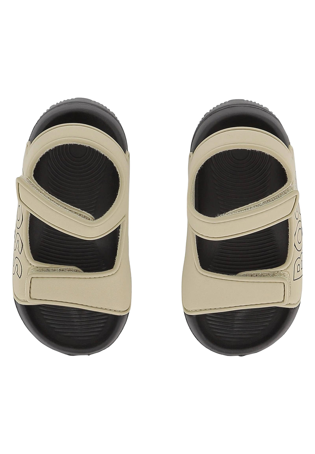 Beige sandals for newborn