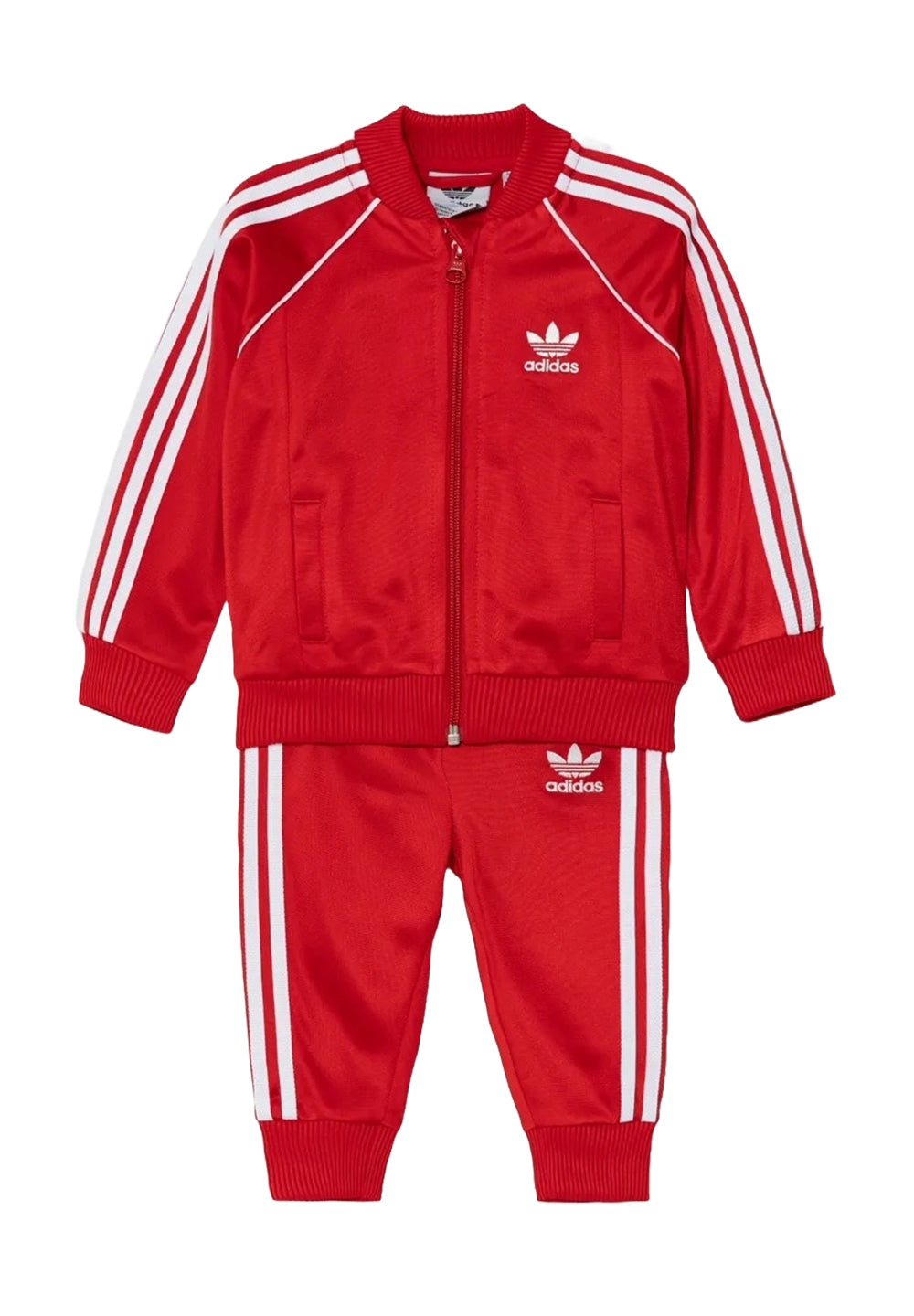 Conjunto de chándal rojo para recién nacido