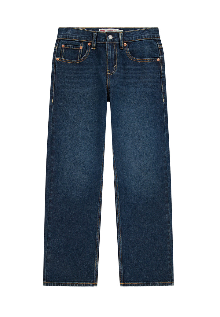 Jeans de mezclilla azul para niño
