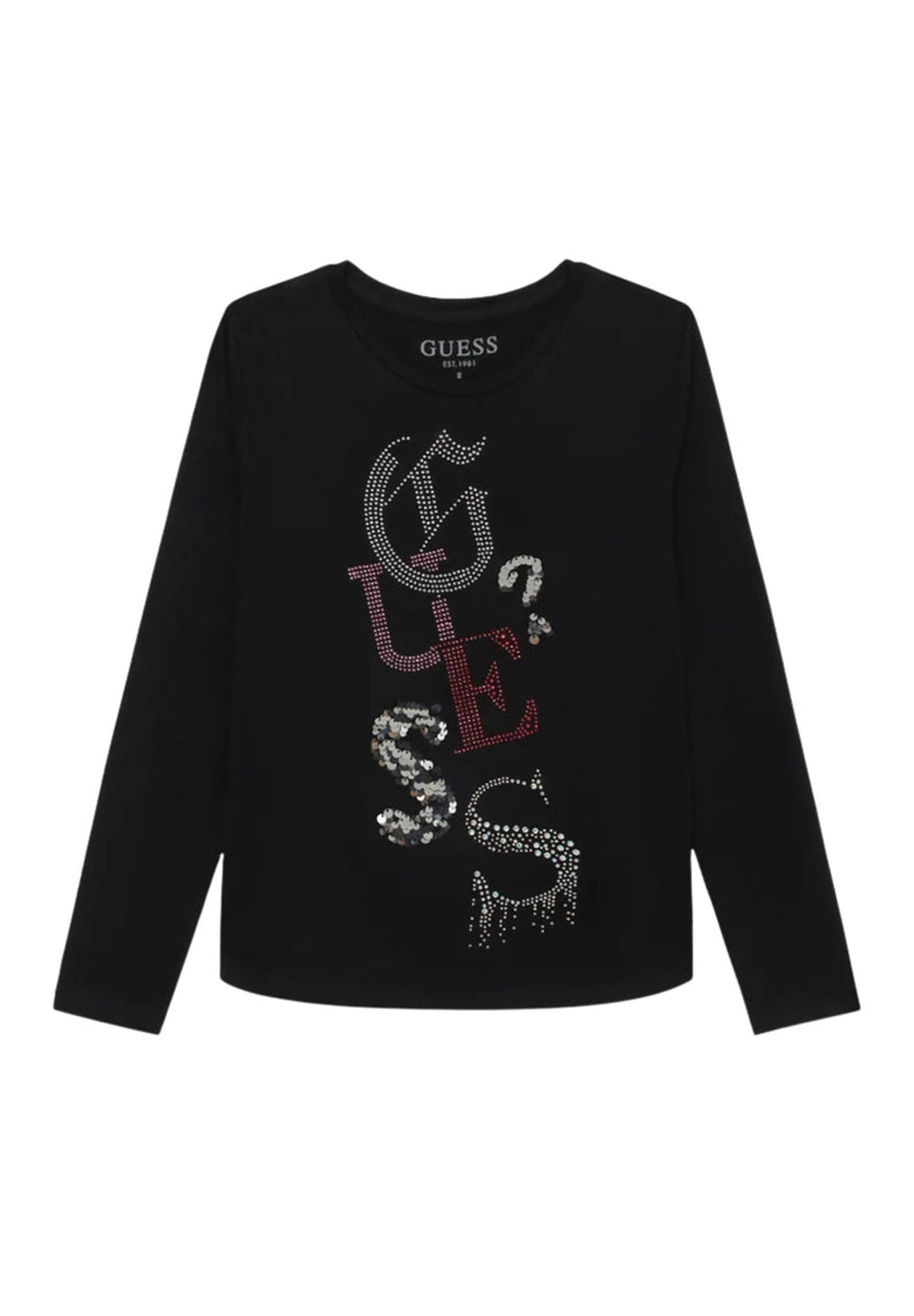 Schwarzes T-Shirt für Mädchen
