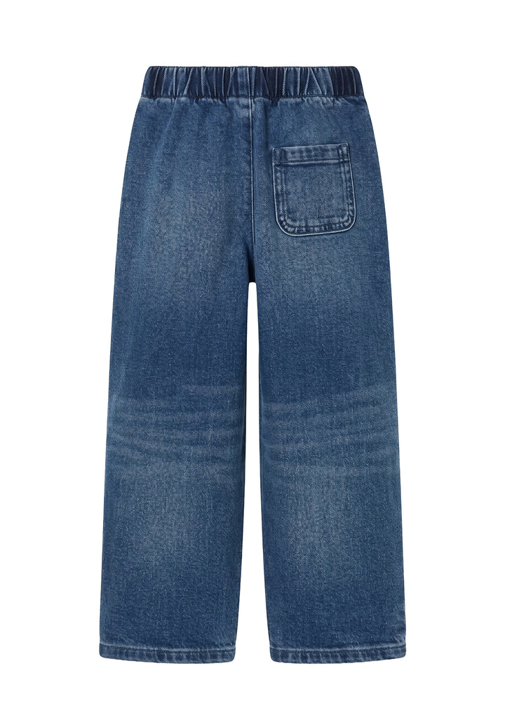 Girls' blue denim jeans