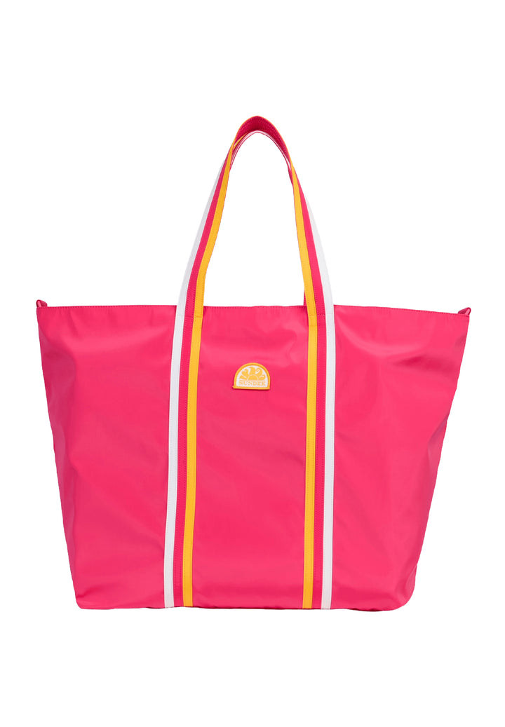 Bolso de playa fucsia para niña