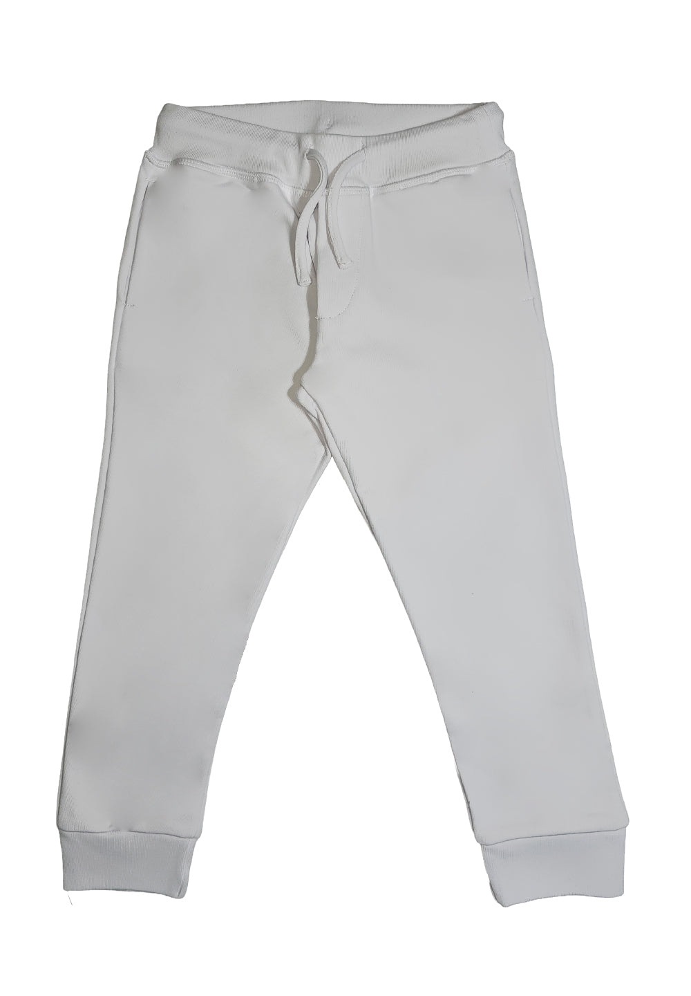 Pantalón de chándal blanco para niño