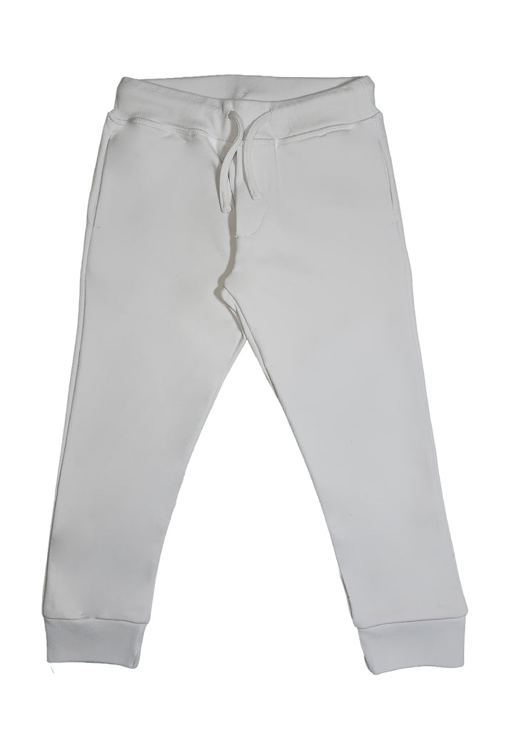 Pantalón de chándal blanco para niño